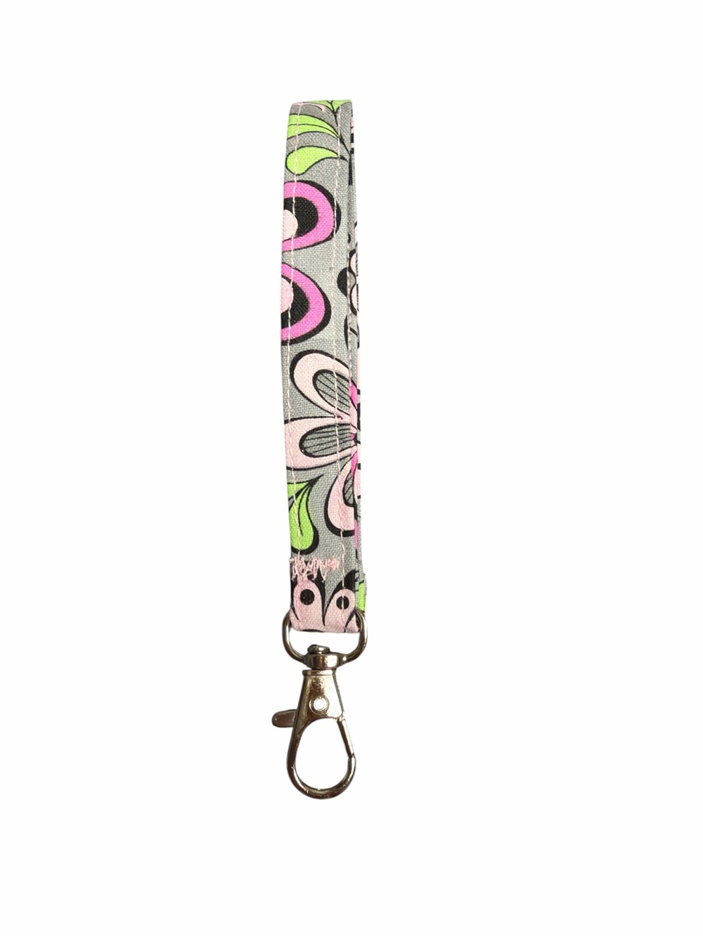 Handmade Floral Wristlet Keychain – 5 inches